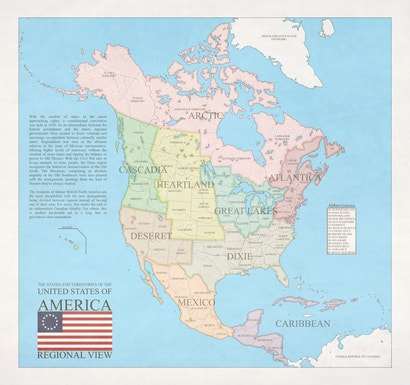 Reddit's Imaginary Maps Show Us It Could Always Be Worse | Gizmodo ...