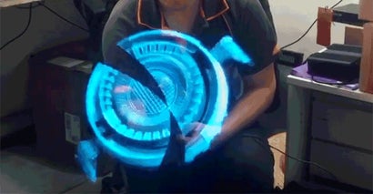 This Floating 3D Hologram Looks Like It Was Stolen From Tony Stark's Laboratory