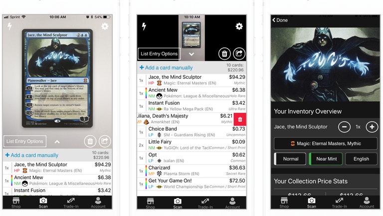 QnA VBage Organise Your Trading Card Game Collections With These Apps