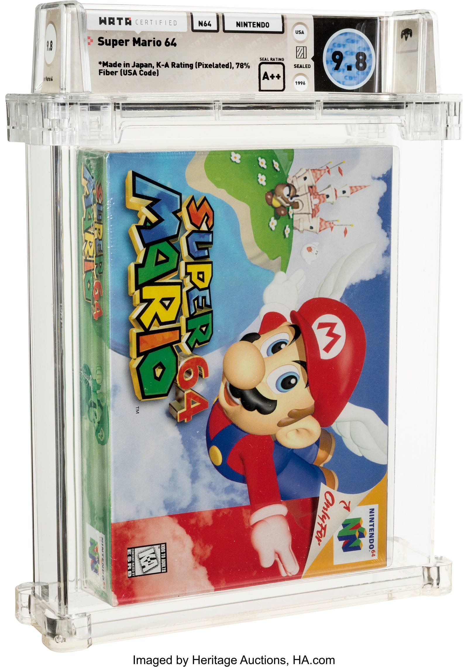 Image for article titled Sealed Mario 64&#39;s Record-Breaking $1.5M Sale Has Retro Experts Skeptical
