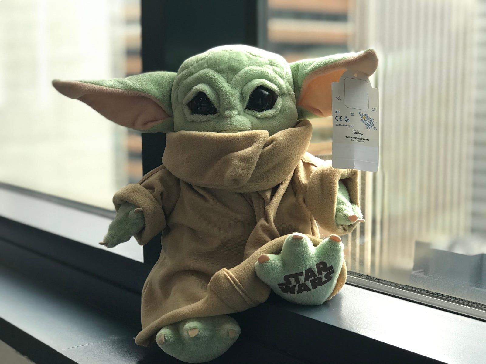 build a bear baby yoda plush