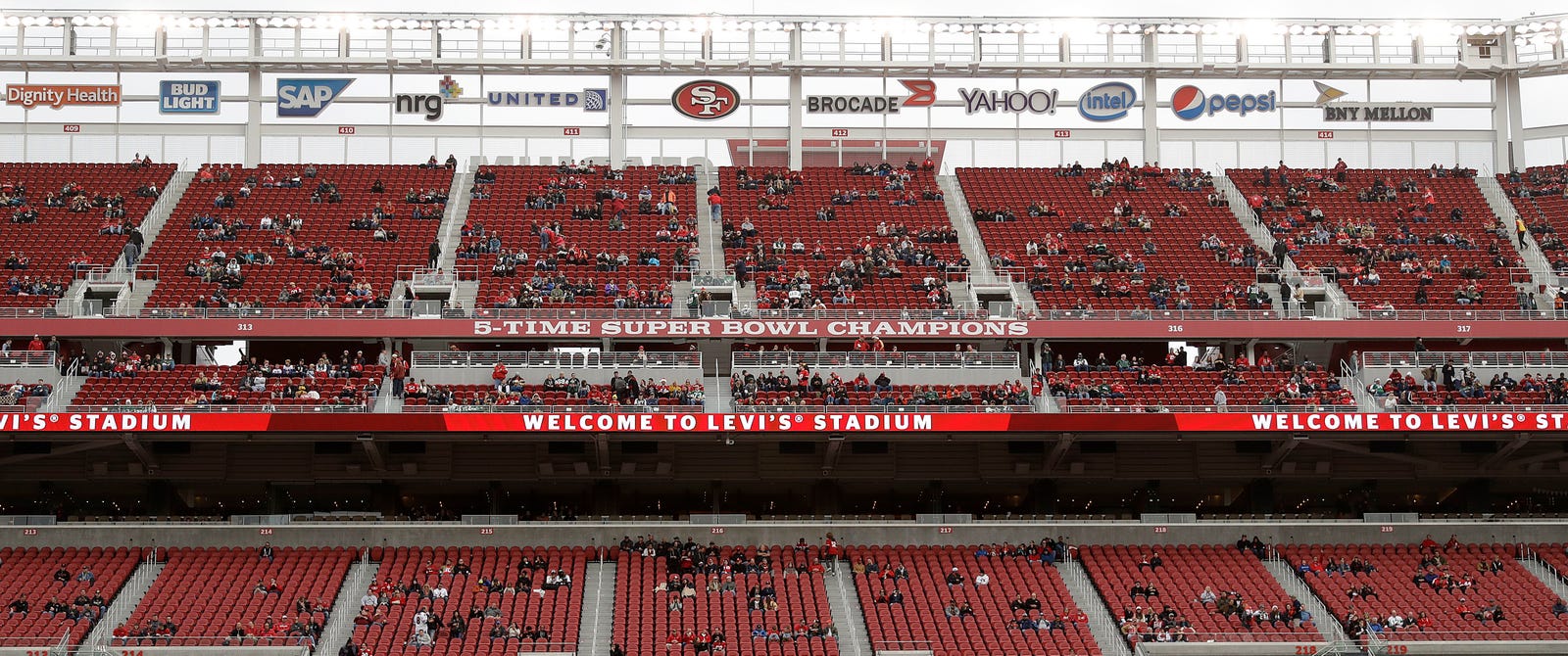 It Was Code Red at SoFi Stadium Sunday for 49ers Fans, Technically