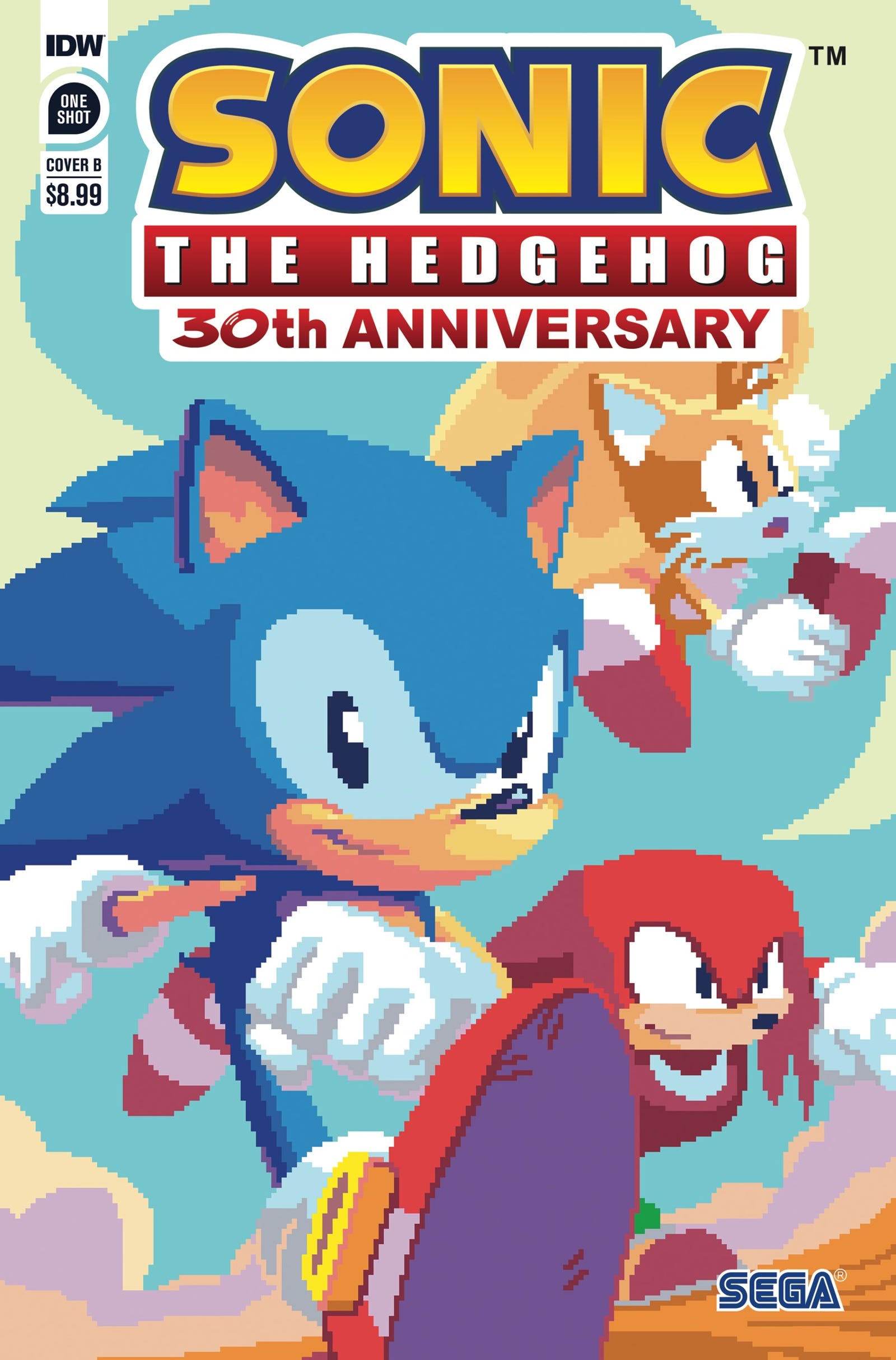 Comemore o 30º aniversário do Sonic em grande estilo (Quadrinhos únicos da IDW para o aniversário de Sonic) 1