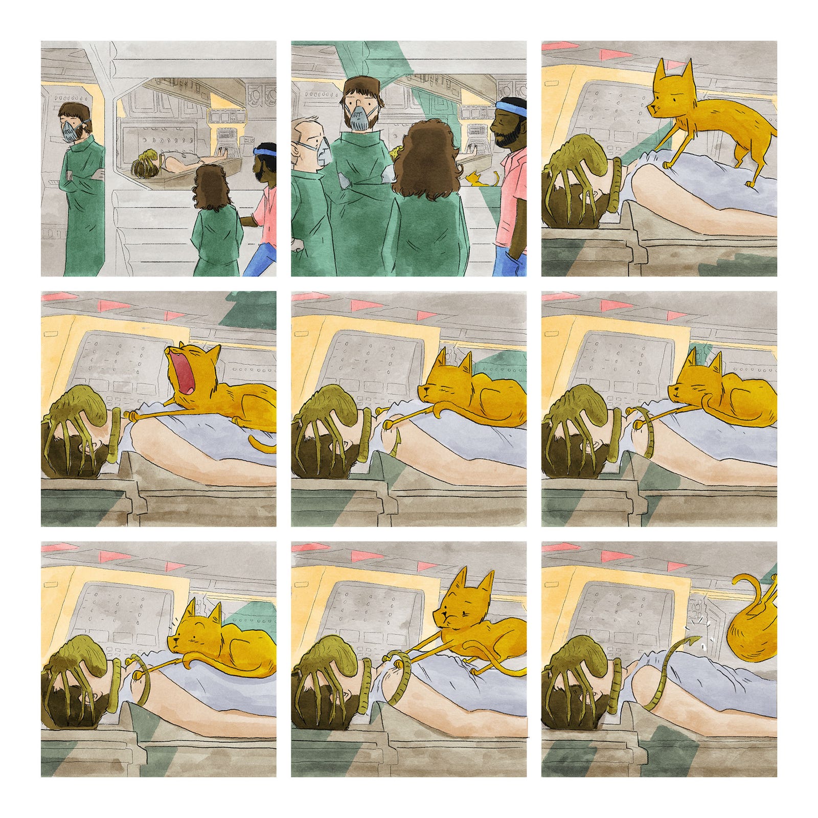 Jonesy Alien Book Tells The Movie S Story From The Cat S Pov