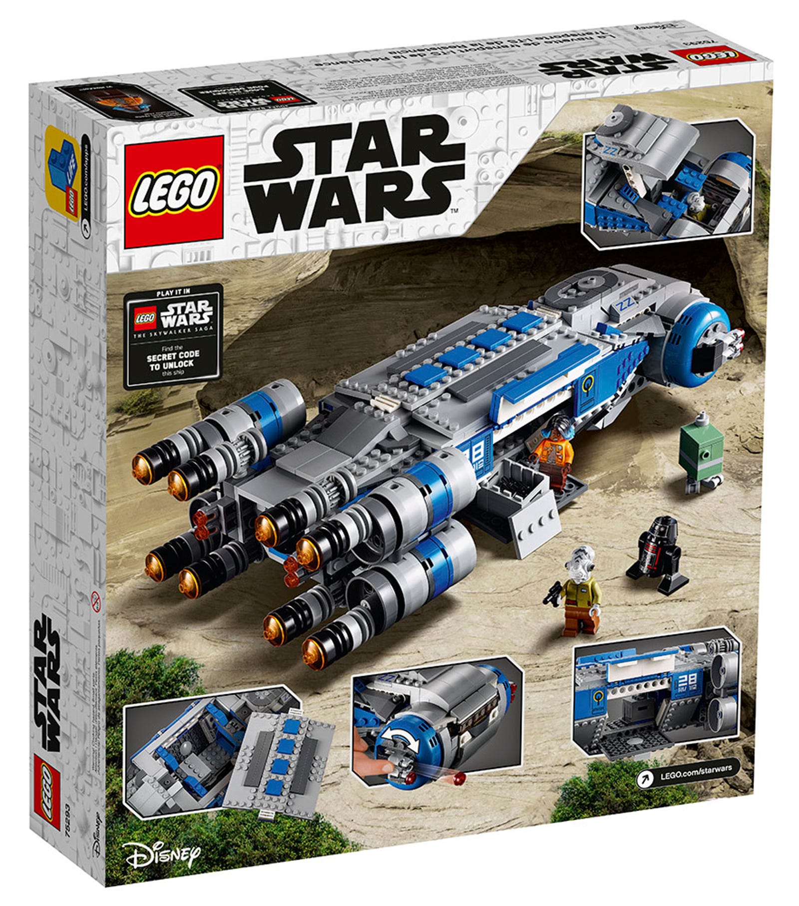 New Lego Star Wars Sets Ahsoka, The Mandalorian, Galaxy's Edge