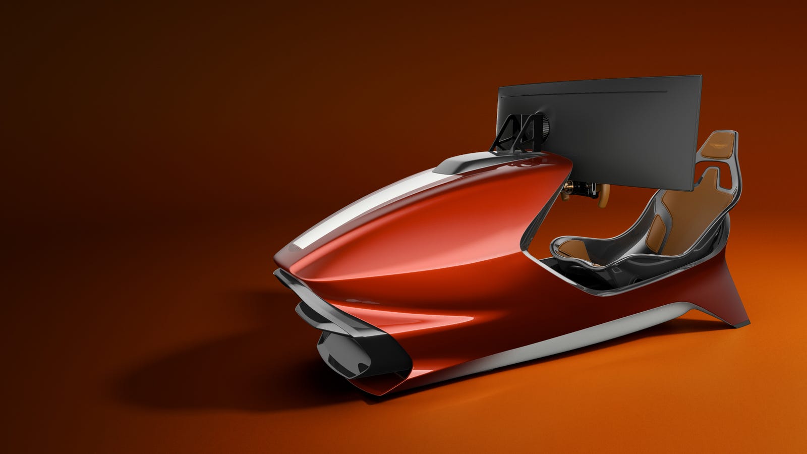 Illustration for article titled Aston Martin quiere venderte un simulador de carreras con forma de monoplaza por 74.000 dólares