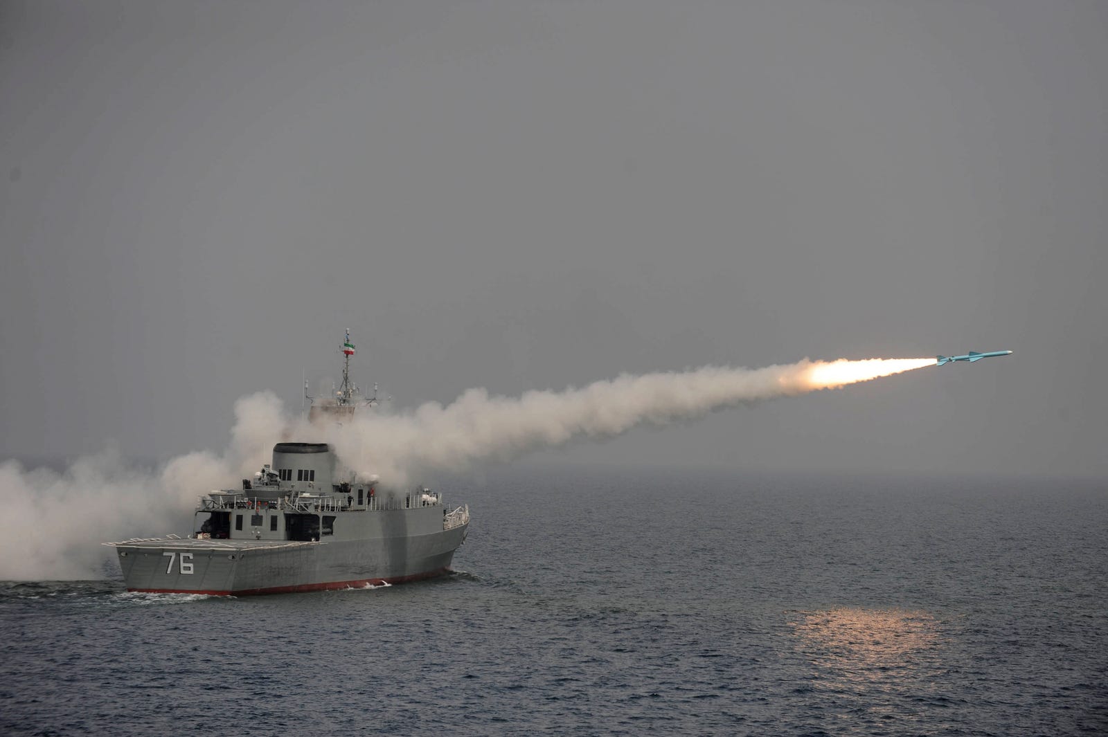19 Dead After Iranian Navy Accidentally Hits Own Ship During Training