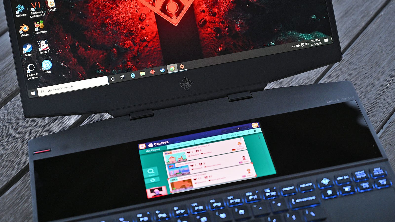 Illustration for article titled HPs Omen X 2S Is Proof Dual-Screen Laptops Can Be Awesome