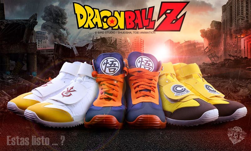 Ready For Your Official Dragon Ball Z Running Shoes