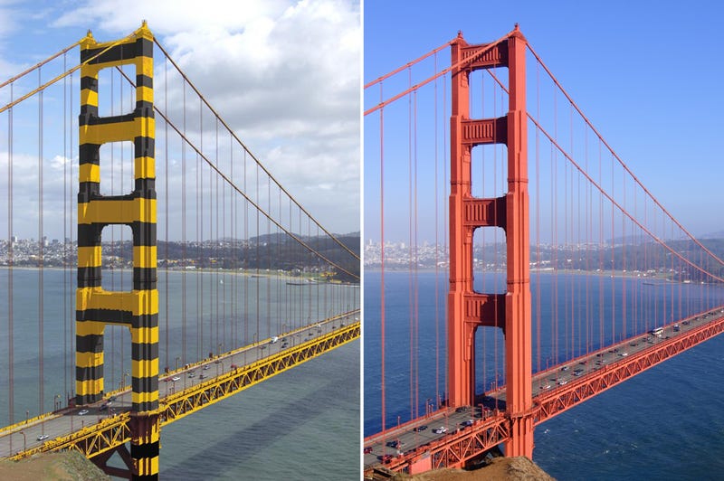 The Golden Gate Bridge Almost Ended Up With A Bumble Bee Paint Job
