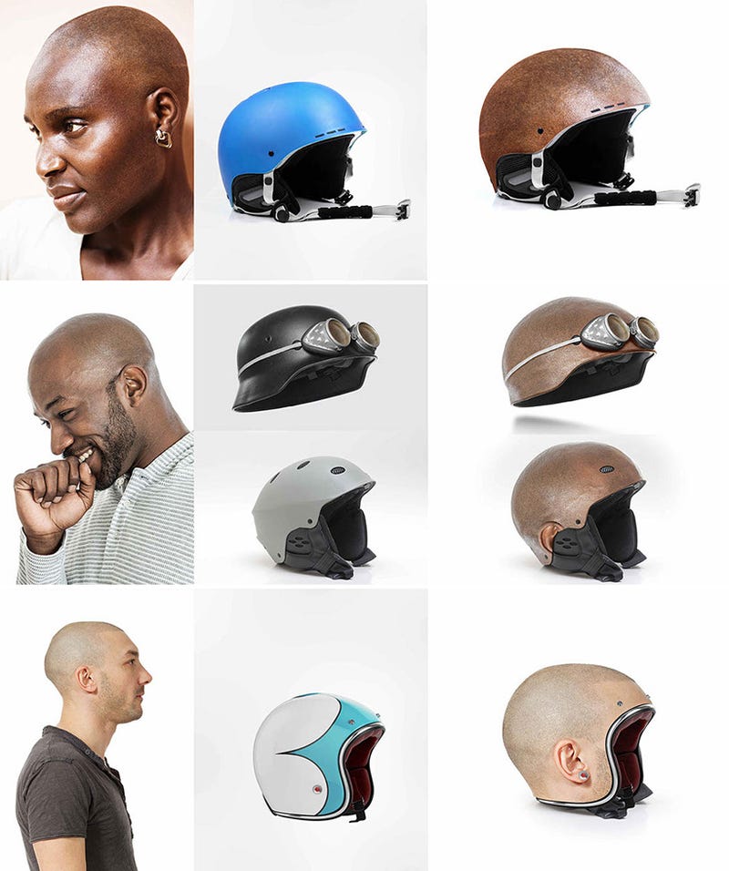 Este es el diseño de casco más ingeniosamente realista que verás Este es el diseño de casco más ingeniosamente realista que verás