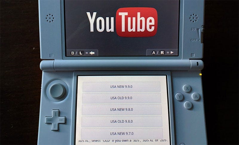 Youtube Exploit Can Disable 3ds Region Locking
