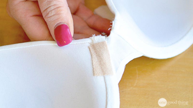 how to fix underwire bra without moleskin