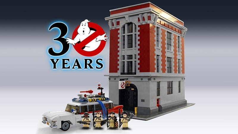 lego ghostbusters firehouse for sale