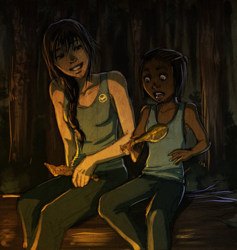 The Girl Who Was On Fire The Most Amazing Hunger Games Fan Art
