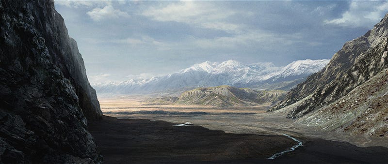 The Gorgeous Matte Paintings That Made Lord Of The Rings And Fifth