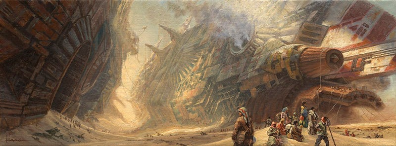 The Gorgeous Matte Paintings That Made Lord Of The Rings And Fifth