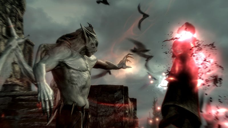Playing A Vampire In Skyrim Dawnguard