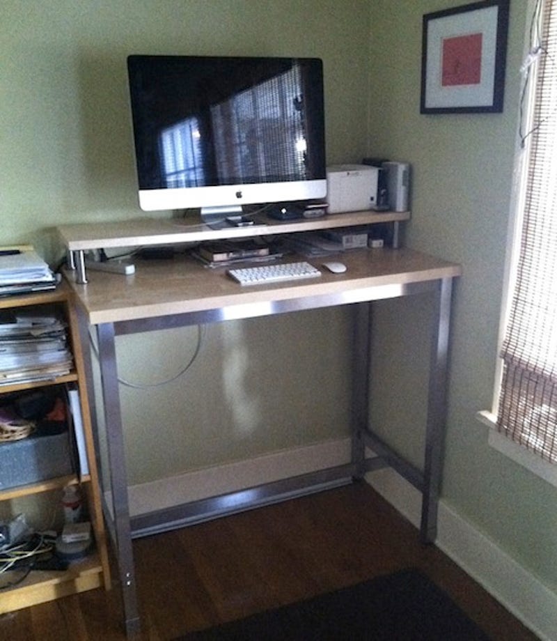 Standing Desks On The Cheap The Ikea Guide