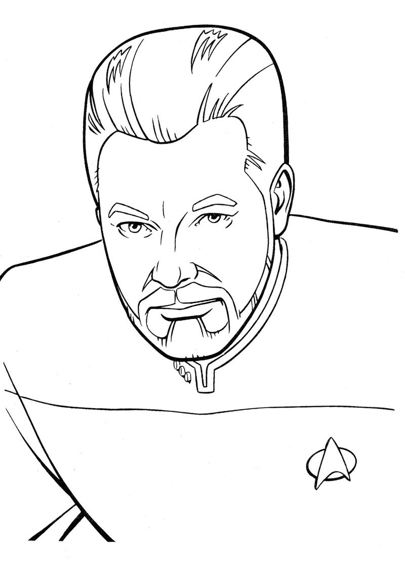 The Best Scenes From Insane Old Star Trek Coloring Books