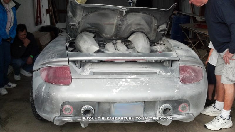 Porsche Owner Sacrifices A Carrera Gt To The Race Track Gods
