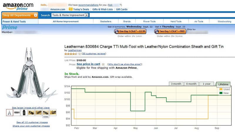 amazon price tracker chrome extension