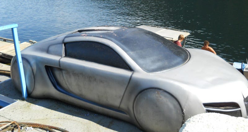 How Did An I Robot Prop Car End Up On A Canadian Salvage Barge
