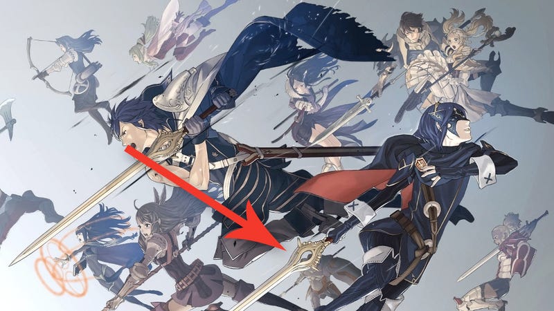 There S A Sly Inside Joke On The Cover Of Fire Emblem Awakening