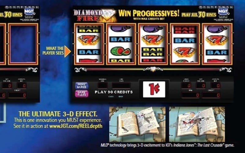 Slot Machines Beat Nintendo To Glasses Free 3d Gaming