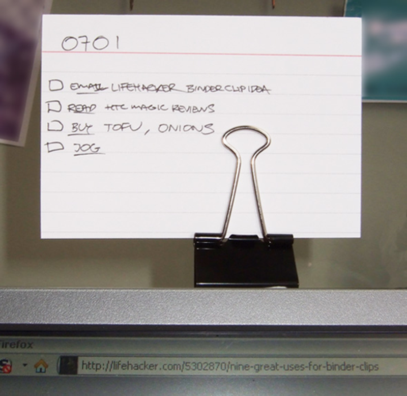 uses for office clips