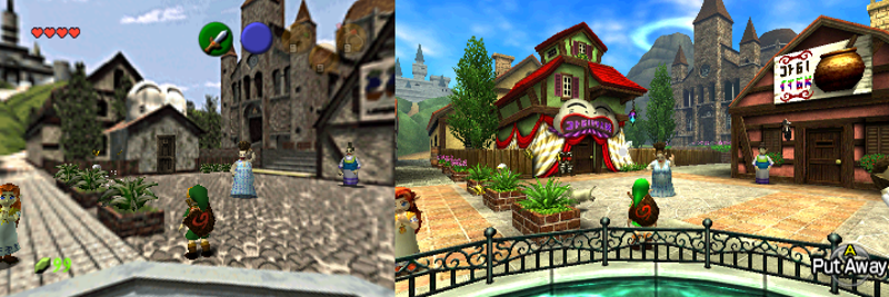 So How Much Better Does Ocarina Of Time Look On The 3ds