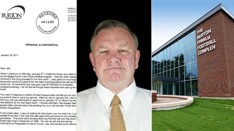 A Former Uconn Football Player Puts Robert Burton In His Place