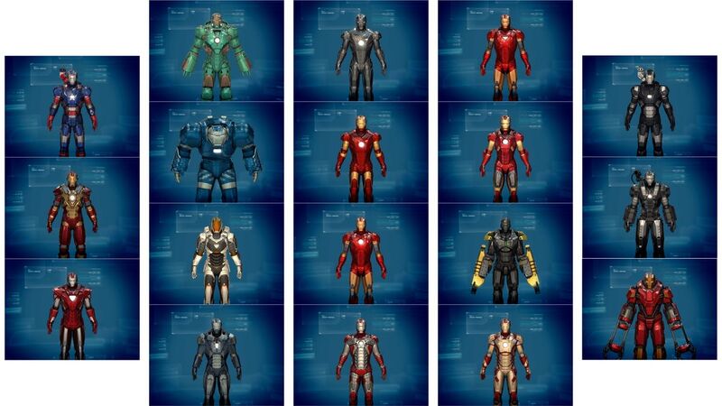 There Are 18 Armors In The Official Iron Man 3 Game Can You Name