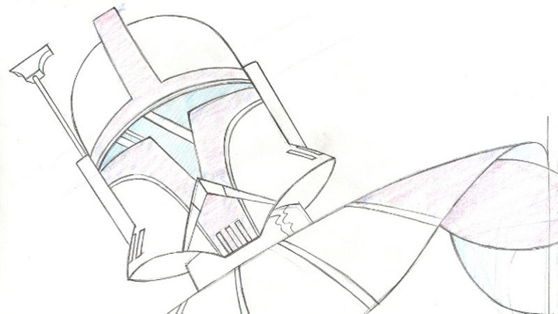 Concept Art From Lucas Forgotten Star Wars Animated Series