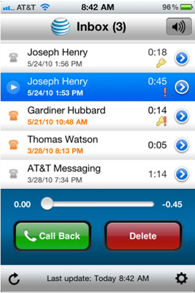 At T Adds Visual Voicemail For U Verse Landlines