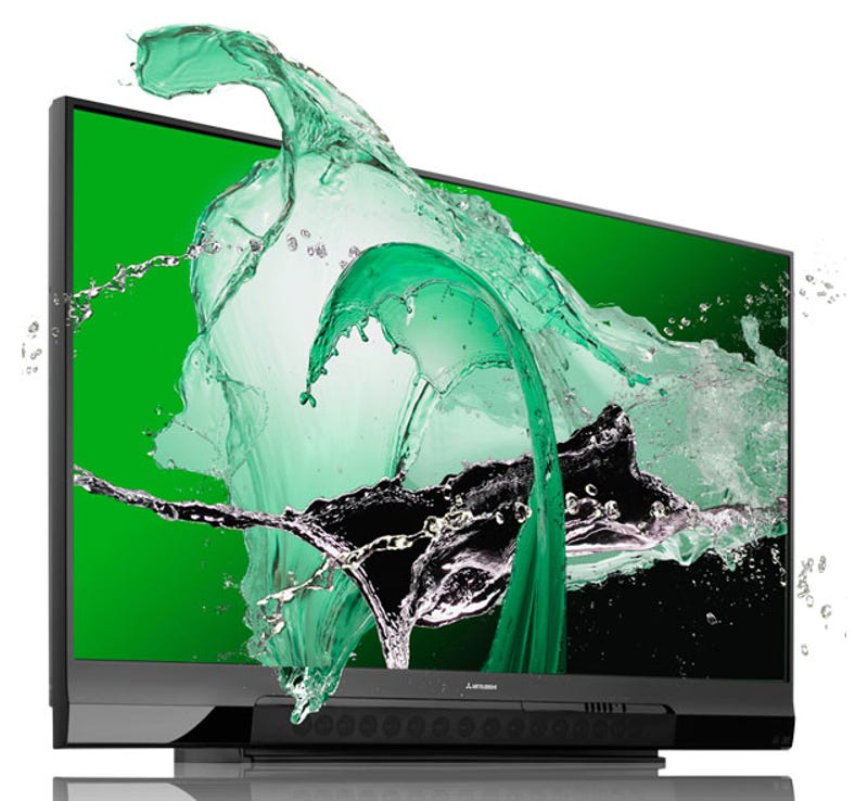 Mitsubishi Wd 82738 82 Inches Of 3d Tv For Only 3800