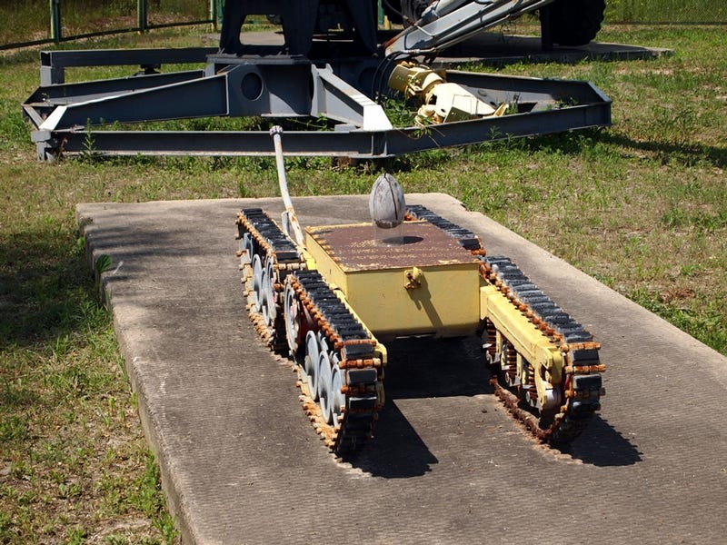 A Museum Of Robotic Equipment Used During The Chernobyl Disaster