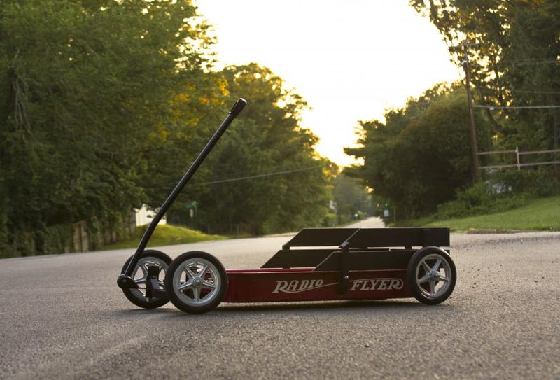 lowrider radio flyer wagon