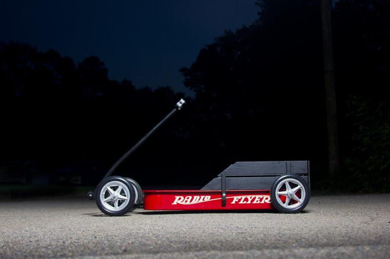 lowrider radio flyer wagon