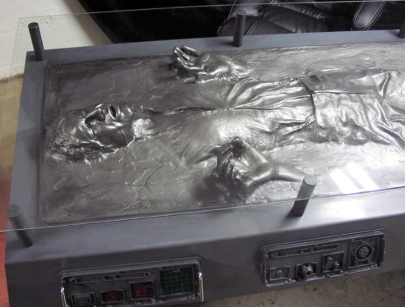Exclusive Han Solo Carbonite Desk Info And Gallery