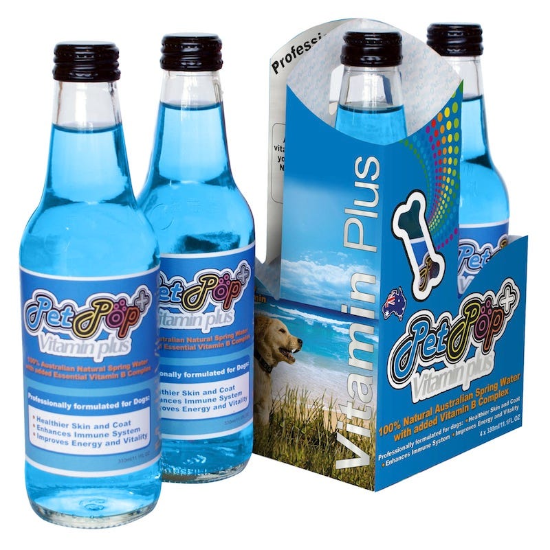 The Strange History Of Bottled Drinks Marketed To Dogs And Cats