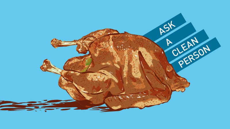A Guide For Cleaning Every Possible Thanksgiving Stain Like Blood
