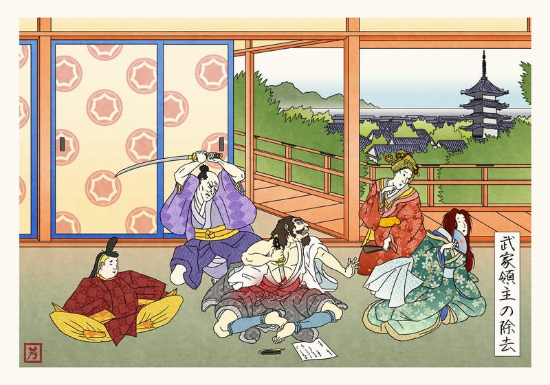 Artist Brilliantly Reimagines Game Of Thrones As Classic Japanese Art