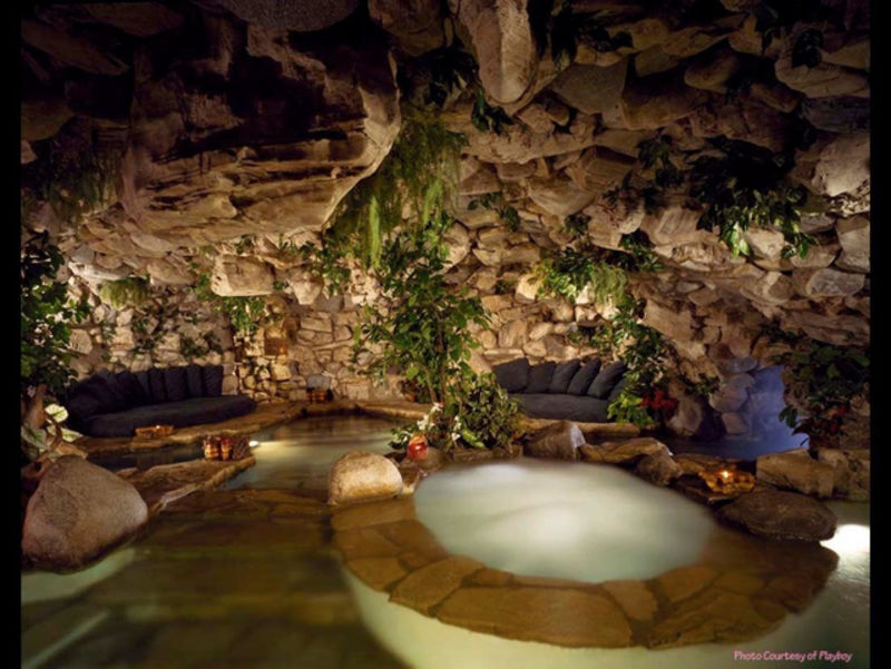 From The Playboy Mansion To Yolo Estate The Lure Of Backyard Grottos