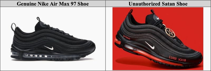 Nike sues MSCHF over Satan Shoes with