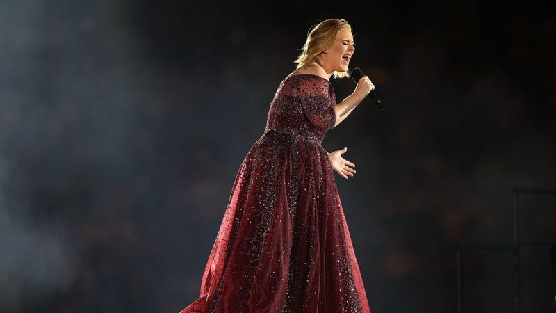 Adele performs at Etihad Stadium on March 18, 2017