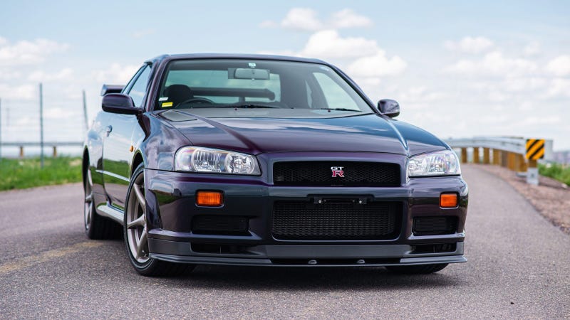 Midnight Purple R34 Gt R On Bring A Trailer Is At 250k And Climbing Midnight Purple R34 Gt R On Bring A Trailer Is At 250k And Climbing