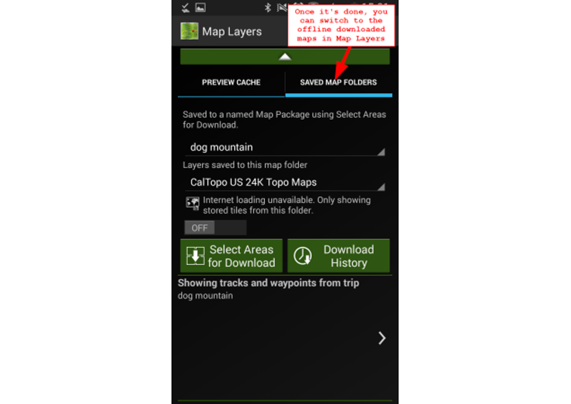 download gpx file to android
