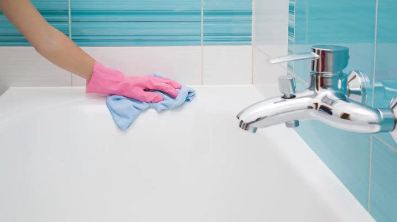 Clean Bathroom Mold From Tub Tile, Bleach To Clean Bathtub Mold