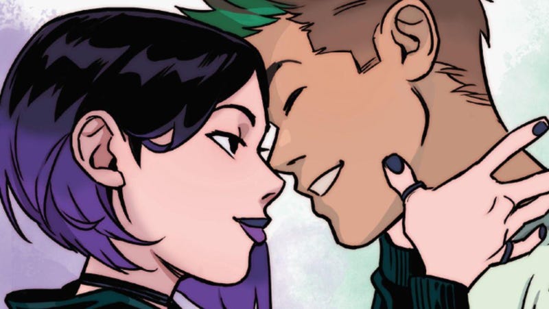 Comics Review Teen Titans Beast Boy Loves Raven Is A Delight